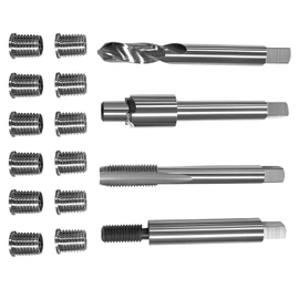 JMSMSH M9*1.25 Metric Thread Repair kit,12 12.5MM Stainless Steel Inserts
