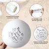 60 Pcs Memorial Balloons White Funeral Remembrance Release Balloons in
