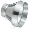 Otoolling 7 Inch to 4 Inch Duct Reducer Increaser Galvanized