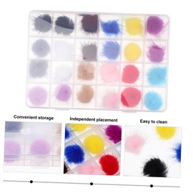 FRCOLOR 24pcs Nail Decor Detachable Nail Ornaments for and Manicure Accessories for Home Salon Use