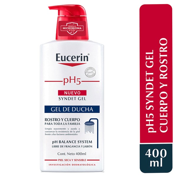 Eucerin pH5 syndet gel piel sensible 400ml.