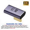 cablecc HDMI Male to HDMI 2.1 Female Low Profile Vertical