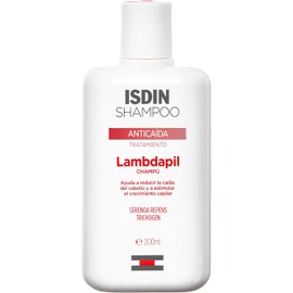 ISDIN Lambdapil, Shampoo Anticaída, Ayuda a Reducir la Caída del Cabello y Estimula el Crecimiento Capilar, 200ml