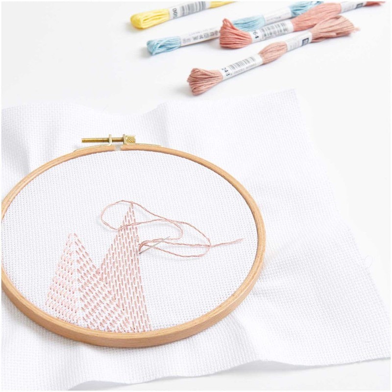 Rico Design Sashiko Mountain Embroidery Kit