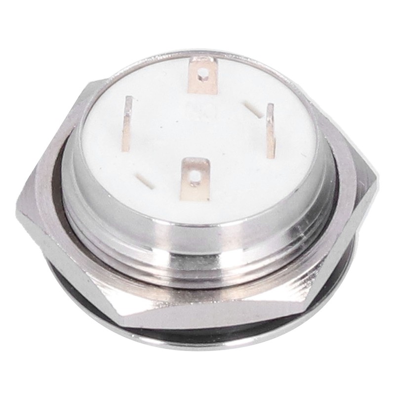 5Pcs Momentary Push Button Switch Metal Auto Reset Ultra Thin