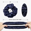 LILYSILK 100% Pure Silk Scrunchies Hair Elastic for Women Girls