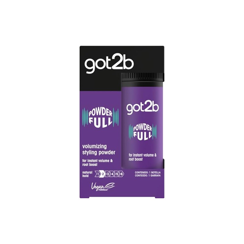 Got2b Polvo para modelar volumizante, 10 g