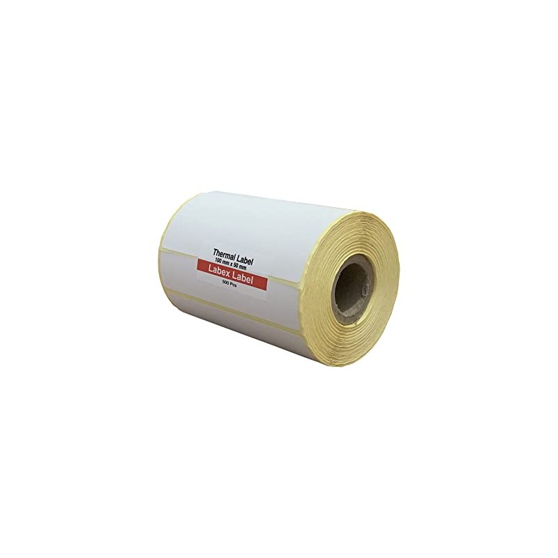 Thermal Labels 100 x 50 mm on Roll - Barcode