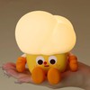 Cute Popcorn Night Light Silicone Nursery Night Light 3 Levels
