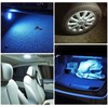 Auto Ceiling Lamp LED Rechargeable Interior Press Light 10.5x9.2x1.2cm Car