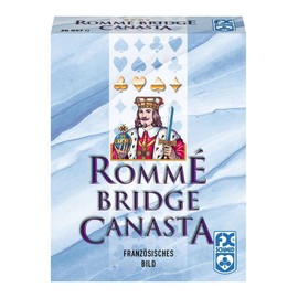 Ravensburger 26957 Rummy Bridge Canasta, Card Games from 8 Years, Classic