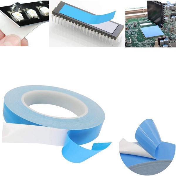 CTRICALVER Thermal Tape 1 Piece 25M Double Sided Thermal Tape