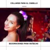 12pcs Goma Elásticas Led Light Pelo Scrunchies Para Fiestas Multicolors