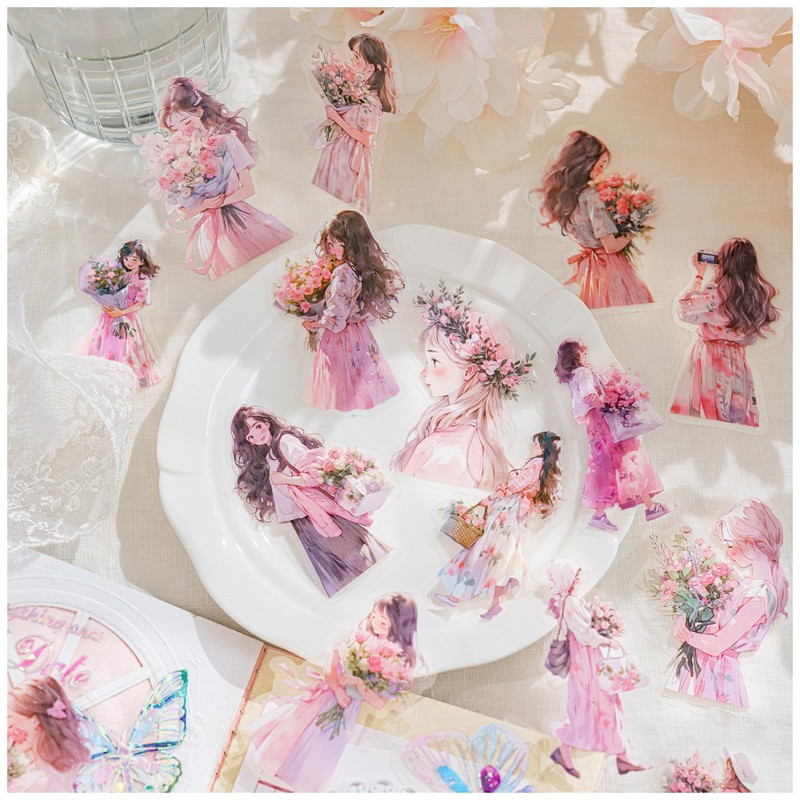 Collage Material Seal Assortment Design Paper (Roman)