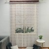 ZiDeTang Acrylic Beaded Door Curtain Décor Tassel Room Divider Curtain