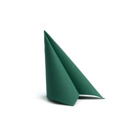 Alvotex Soft Point 50 Napkins, High-Quality Disposable Napkins, 38 x 38 cm, Green