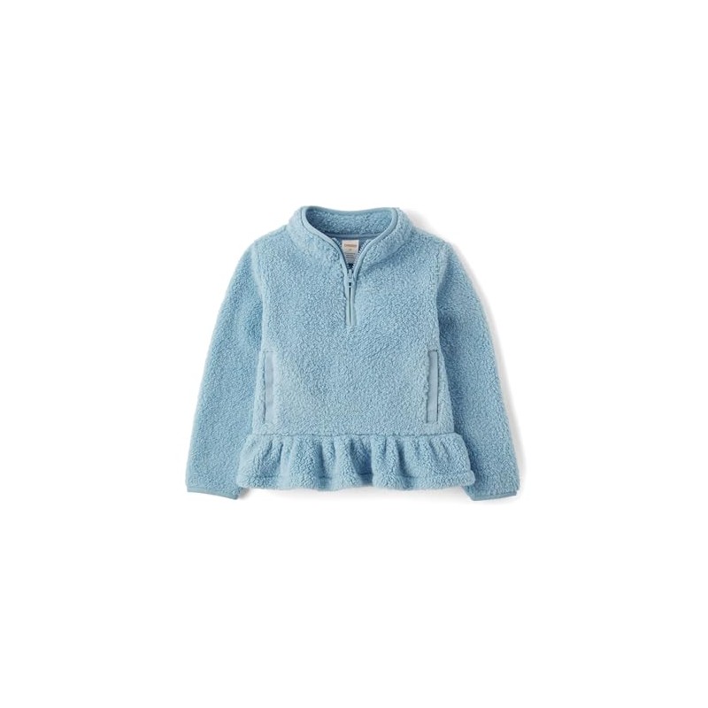 Gymboree,and Toddler Half Zip Pullover,Blue Aura,3T