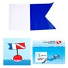 Large Scuba Dive Boat Flag Alpha Flag Diving International Sign