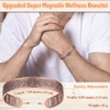 Cigmag Copper Magnetic Bracelet for Men, with Powerful Magnetic 9X