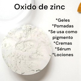 ProductosQI | Óxido de Zinc 250 gr | Para Cremas, Protectores solares y Pomadas Caseras | 100% Puro Grado Cosmético
