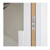Fihatokus 4 Inch Pocket Door Edge Pull, 304 Stainless Steel