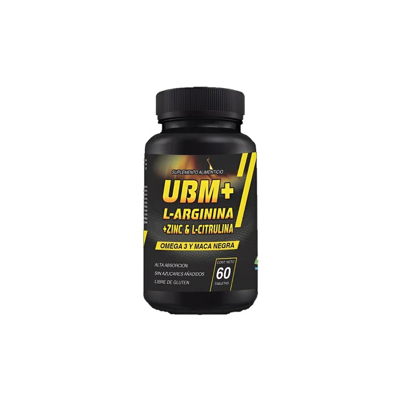 Pack 4 Ubm L-arginina Zinc L-citrulina - Cardiovascular Na