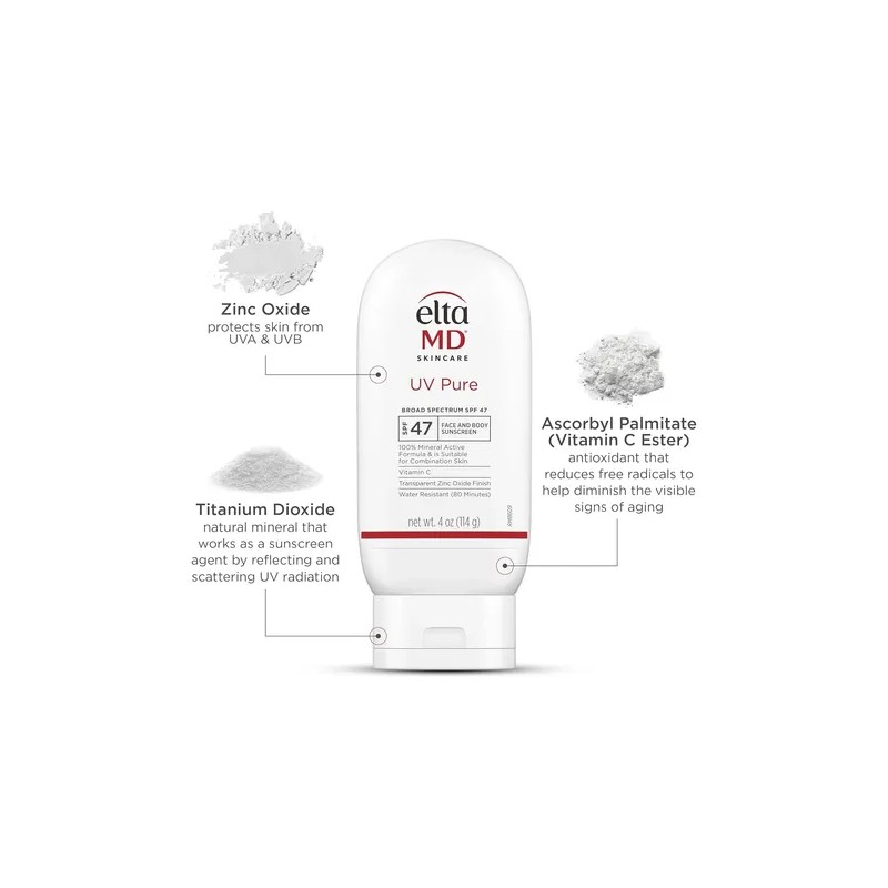 Eltamd Md Uv Pure Spf 47 Protector Solar Mineral Bloqueador