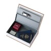 Limitless Hidden Book Safe Metal Lock Box with 3-Digit Combination