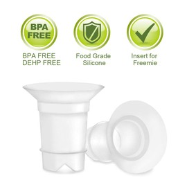 Maymom Flange Inserts 24 mm for Spectra 28 mm Hands Free Collection Cup. 2pc/Each