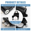 PSLER Motorcycle Helmet Lock- with 2 Keys Universal Anti Theft