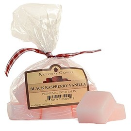 Black Raspberry Vanilla Scented Wax Melts Candle for Wedding/Dinner, Holiday Event, Home Decoration, 6 oz, 1 15/16 in. Wide x 5/8 in. Thick per Piece, 1 Bag of 10 Pieces