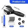 LPZMPZ Pipe Cutter Ratchet Set, Pipe Cutter 8-29 mm Pipe