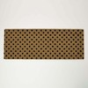 HOMESCAPES Extra Large Coir Door Mat 120 x 45 cm