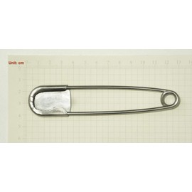 10pcs XL Stainless Steel Safety Pins Heavy Duty (10)