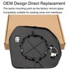 Driver Side Mirror Replacement for Toyota Tundra Sequoia 2022-2026 with