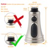 Pull Out Spray Head 3 Modes for Kitchen Sink Faucet,