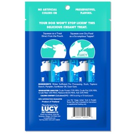 Lucy Pet® Doggy Lickies™ Duck & Pumpkin Recipe Creamy Purée Dog Treat 4oz