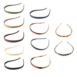 11 Piezas Diadema Mujer Diademas de Zigzag with Pinzas Diademas Finas para Mujer Finas Diademas para Mujer Accesorios Simples para el Cabello Acabado Mate, Antideslizante,Ideal para Gafas y uso Diario