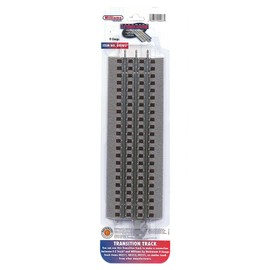 Bachmann Trains O Gauge E-Z Track Transition Track (Pack-1) - O Scale