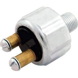 Allstar Performance ALL76252 60-120 PSI Range 4-1/2 Amp Rating Pressure Type Brake Light Switch with 6-32 Screw Terminal