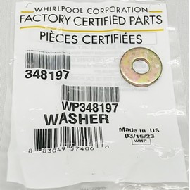 911119 Dryer Drum Roller Support Washer - New - 7/8" - Genuine OEM - AM 5-4-3 - EA250717
