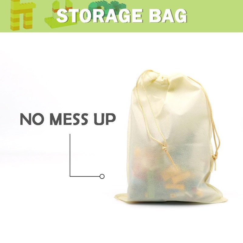 310 Pieces Classic Bricks Parts Pack, 2 Stackable Base Plates