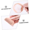 Beavorty 15pcs Round Makeup Puff Sponge for Loose Powder Non-latex