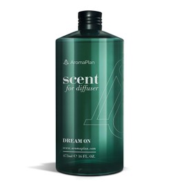 Aromaplan Hotel Scents Dream On 16 Fl Oz (473ml), Home Luxury Aroma & Hotel Collection Diffuser Oil- Hotel Diffuser Oil for Aromatherapy- USA Made, Bigger Bottle, Bolder Aroma & Longer Lasting
