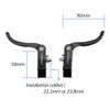 UPANBIKE Bicycle Additional Brake Lever Set Aluminum Alloy 22.2mm 23.8mm