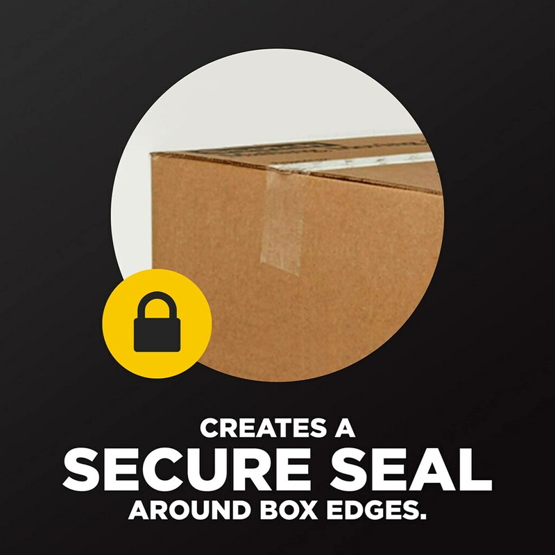 Scotch Box Lock Packing Tape, Clear Packaging Tape, Extreme Grip