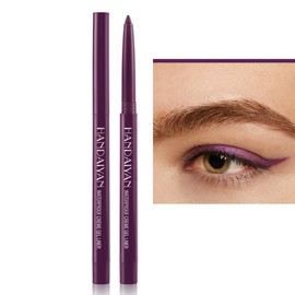 ONarisae eye liner pencils no budge retractable eyeliner Sharpenable Multi-Use Longwear eyeliner pen Shimmer Royal