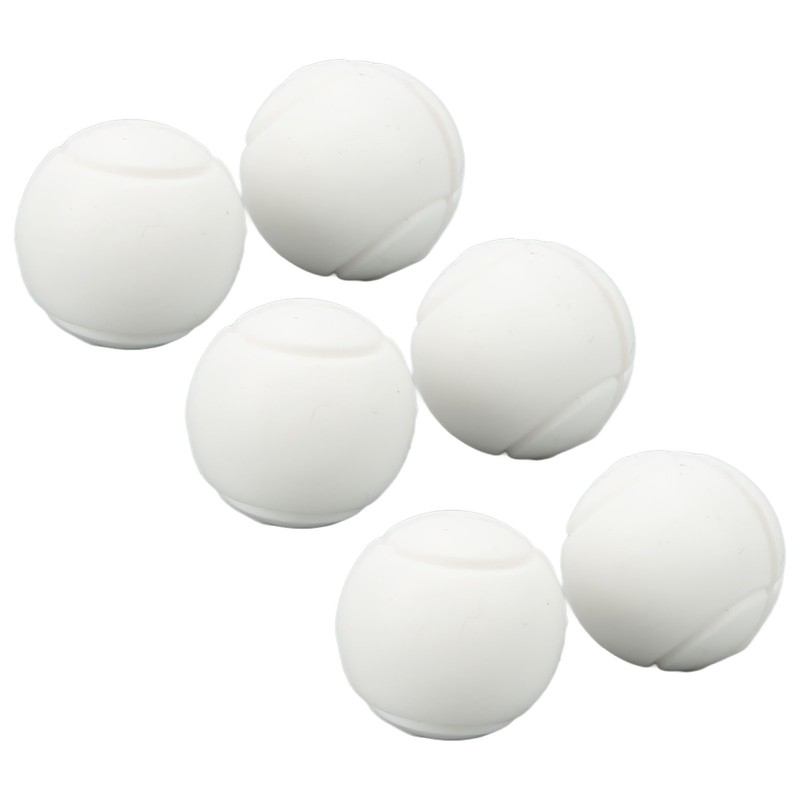 6 Pcs Tennis Racket Damper Silicone Shock Absorber Tennis Ball
