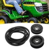 Hoypeyfiy GX20286 Transmission Drive Belt Pulley Repair Kit, Replacement for