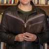 Polare Full Grain Leather Bible Cover Church Bag Bible Protective